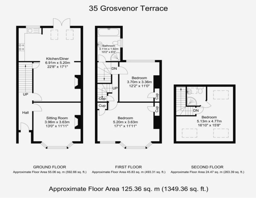 35 Grosvenor Terrace - 3 Bed Sleeps 6, 5 Min Walk From York City Centre Екстериор снимка